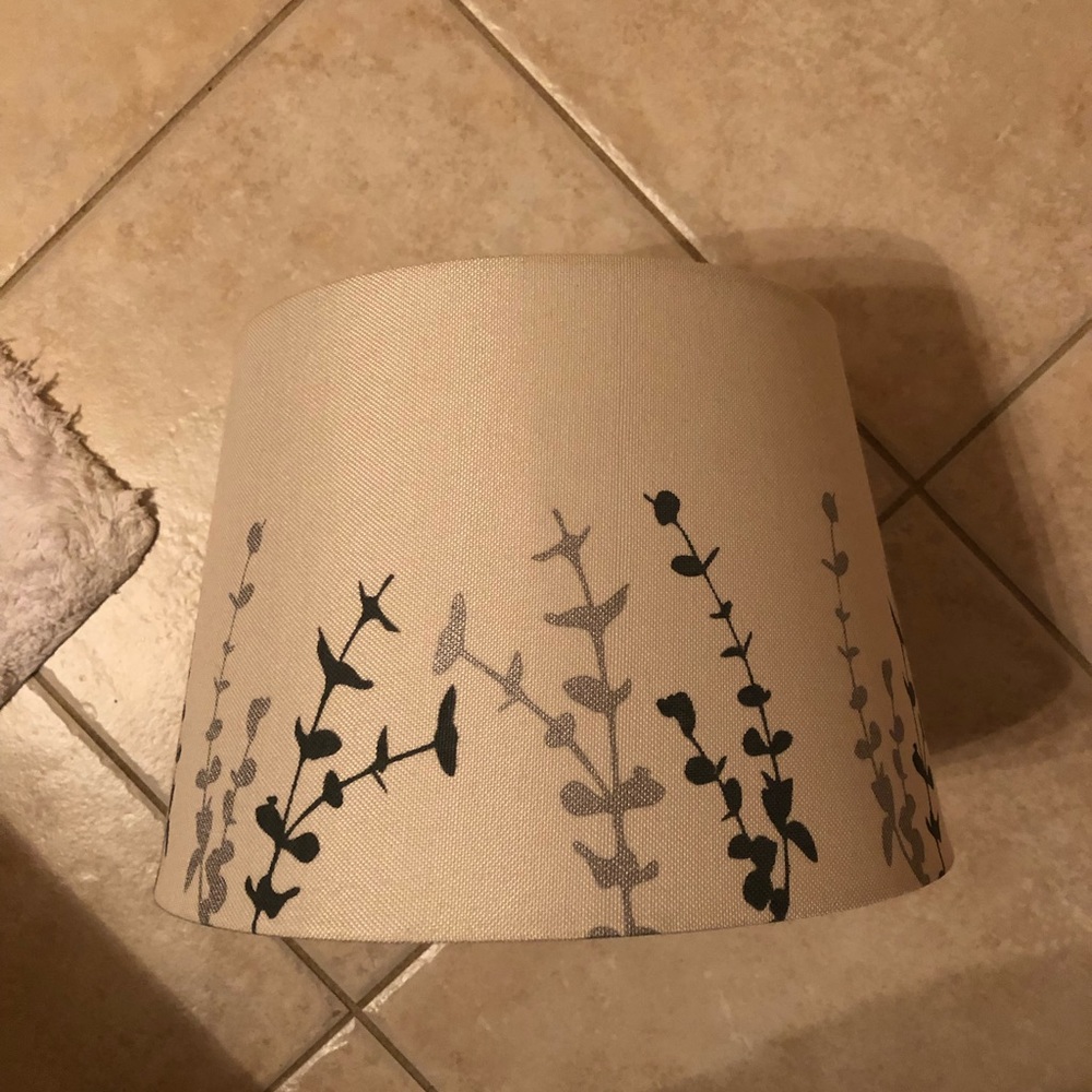 Drum lampshade